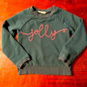 Green “Jolly” Christmas sweatshirt